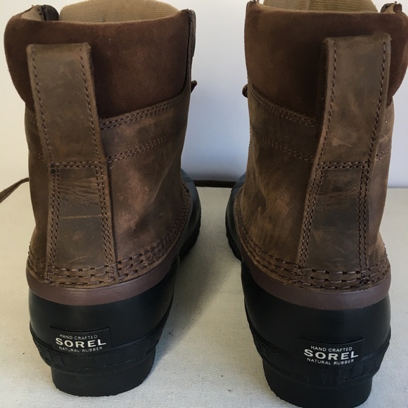 sorel cheyanne ii tobacco Sorel\'s Men Cheyanne II Lace Duck Boot | Color: Tobacco, Black